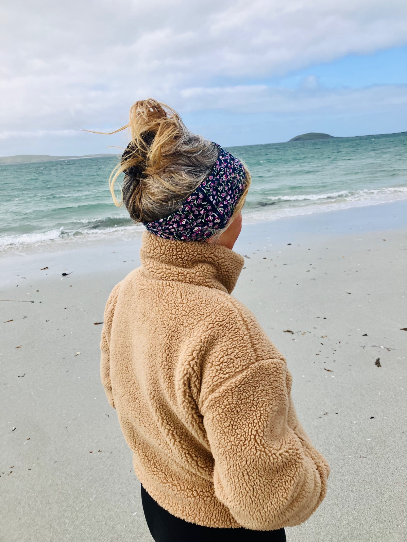 Gail looking out to sea