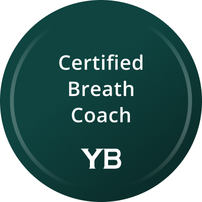 YOGABODY certified Breath Coach badge
